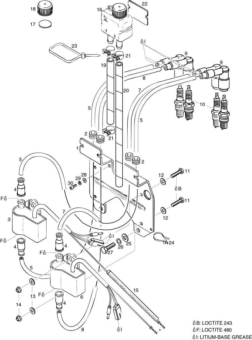 SUPPORTO MOTORE 912/582 ANTIVIBRANTE ELLITTICO [00062-2] - 36.72